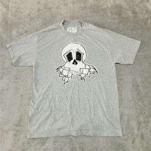 Gray Skull Shirt Tshirt Size Large‎